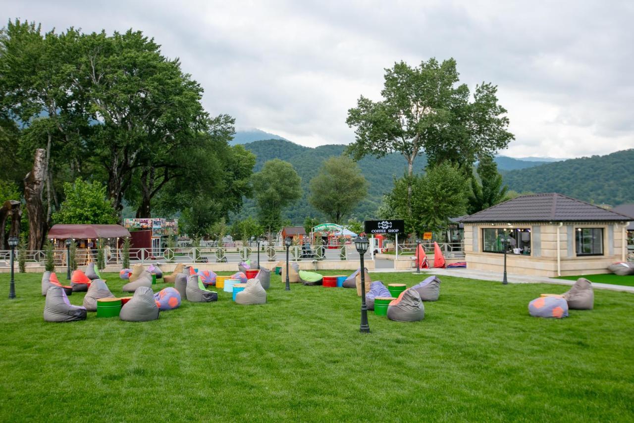 Nohur Hotel Gabala Nohurqislaq Eksteriør billede