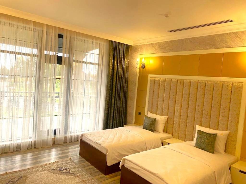 Nohur Hotel Gabala Nohurqislaq Eksteriør billede