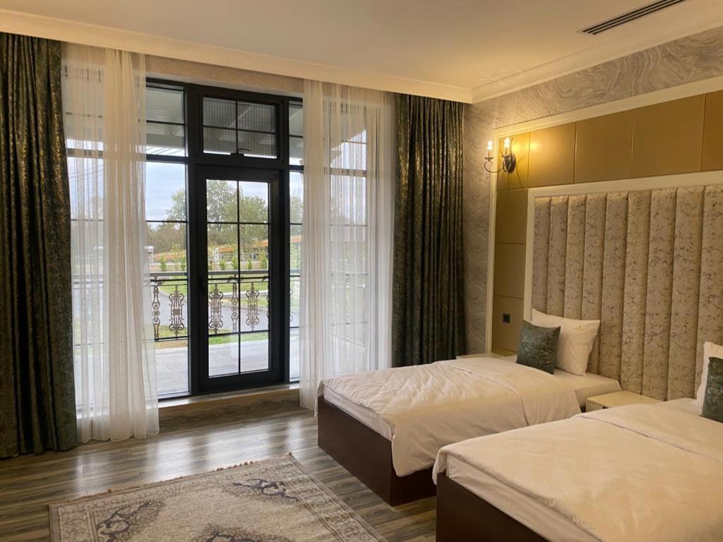 Nohur Hotel Gabala Nohurqislaq Eksteriør billede
